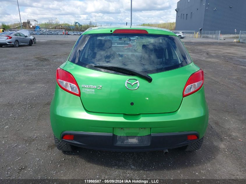 2011 Mazda Mazda2 VIN: JM1DE1HY3B0121837 Lot: 11998587