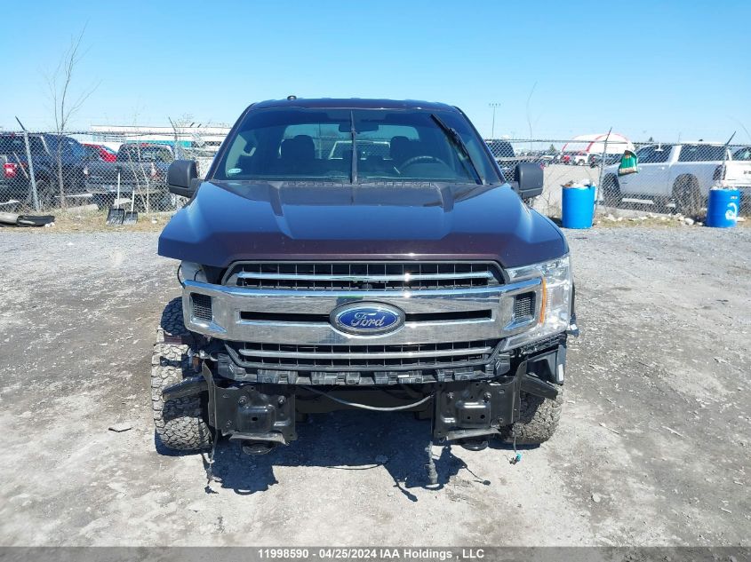 2018 Ford F150 Supercrew VIN: 1FTEW1E57JKF38120 Lot: 11998590