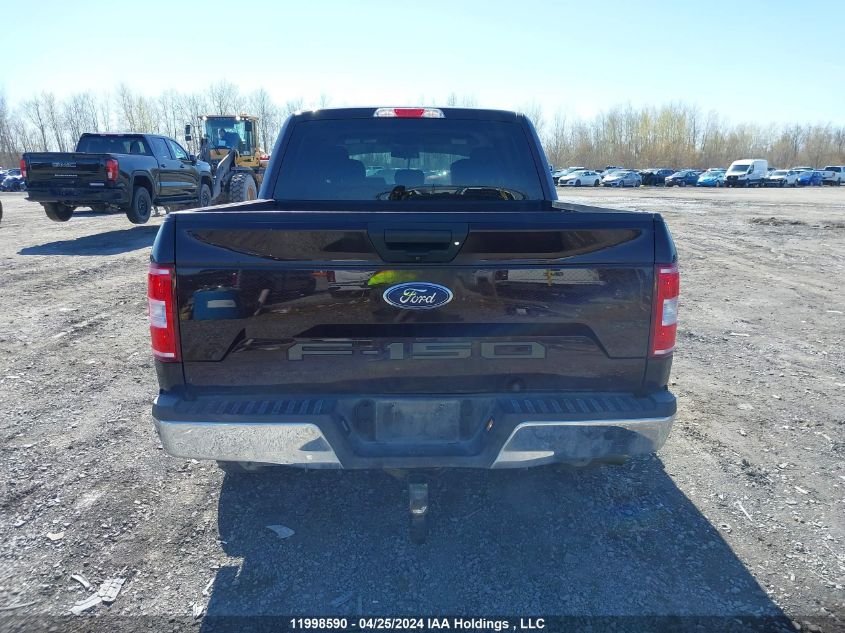 2018 Ford F150 Supercrew VIN: 1FTEW1E57JKF38120 Lot: 11998590