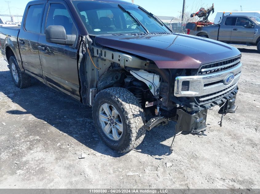 2018 Ford F150 Supercrew VIN: 1FTEW1E57JKF38120 Lot: 11998590