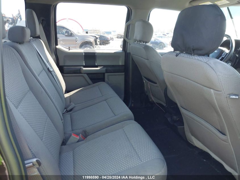 2018 Ford F150 Supercrew VIN: 1FTEW1E57JKF38120 Lot: 11998590