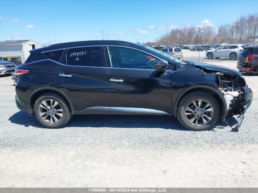 2016 Nissan Murano VIN: 5N1AZ2MH5GN132606 Lot: 11998595