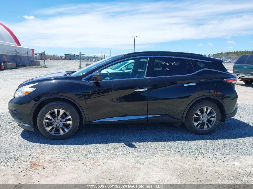 2016 Nissan Murano VIN: 5N1AZ2MH5GN132606 Lot: 11998595