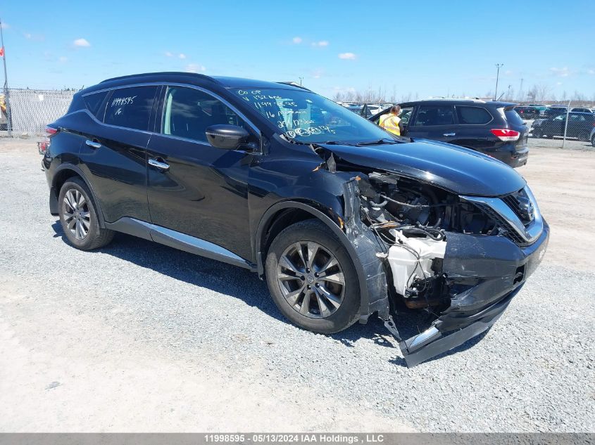 2016 Nissan Murano VIN: 5N1AZ2MH5GN132606 Lot: 11998595