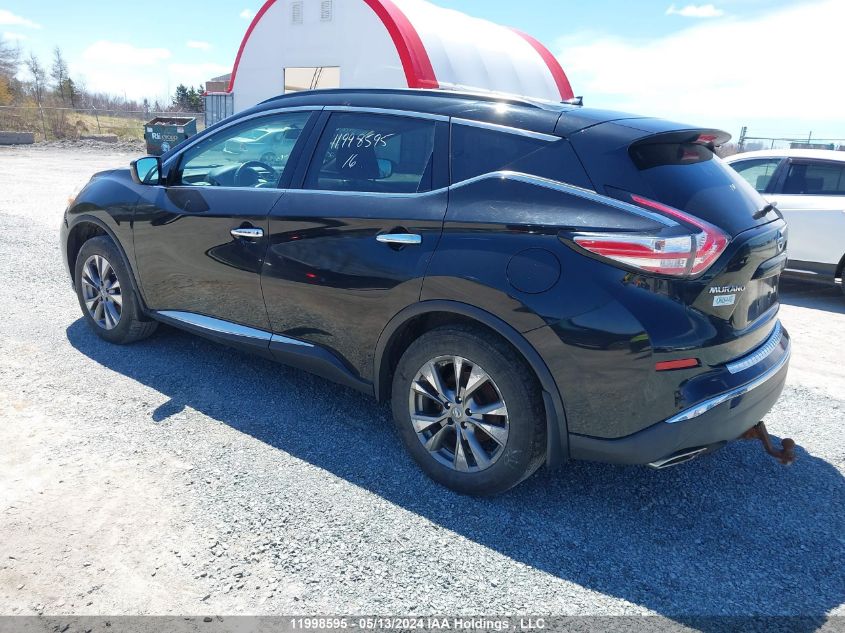 2016 Nissan Murano VIN: 5N1AZ2MH5GN132606 Lot: 11998595