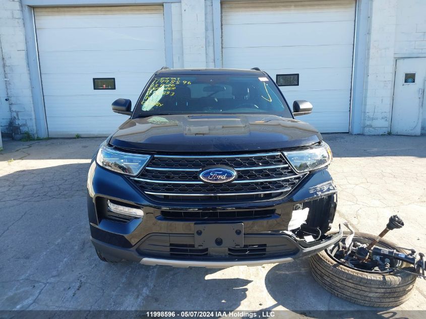 2023 Ford Explorer Xlt VIN: 1FMSK8DHXPGB76553 Lot: 11998596