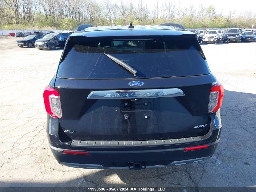 2023 Ford Explorer Xlt VIN: 1FMSK8DHXPGB76553 Lot: 11998596