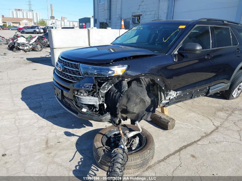 2023 Ford Explorer Xlt VIN: 1FMSK8DHXPGB76553 Lot: 11998596