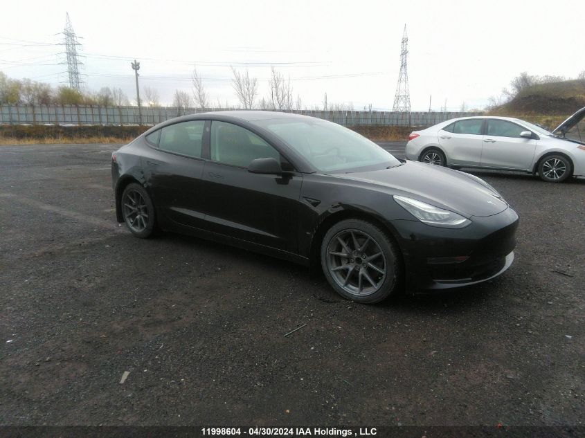 2021 Tesla Model 3 VIN: 5YJ3E1EA3MF857247 Lot: 11998604