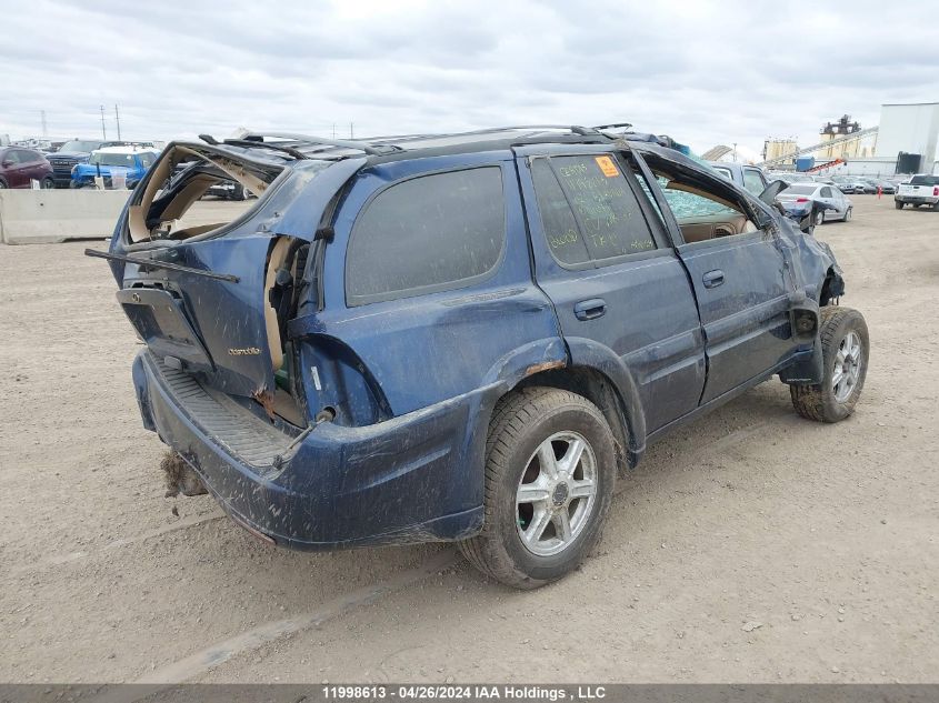 2002 Oldsmobile Bravada VIN: 1GHDT13S022100192 Lot: 11998613