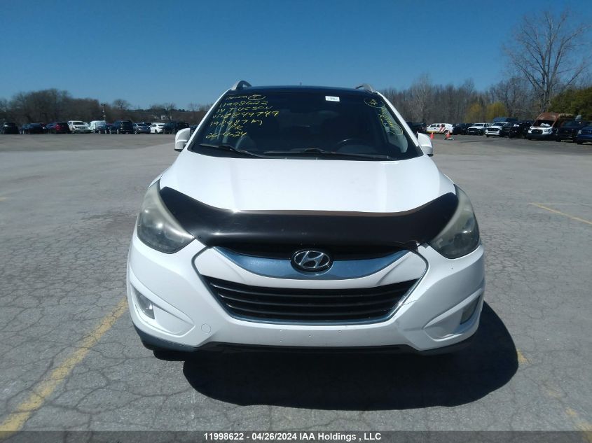 2014 Hyundai Tucson Gls VIN: KM8JU3AG3EU849749 Lot: 11998622