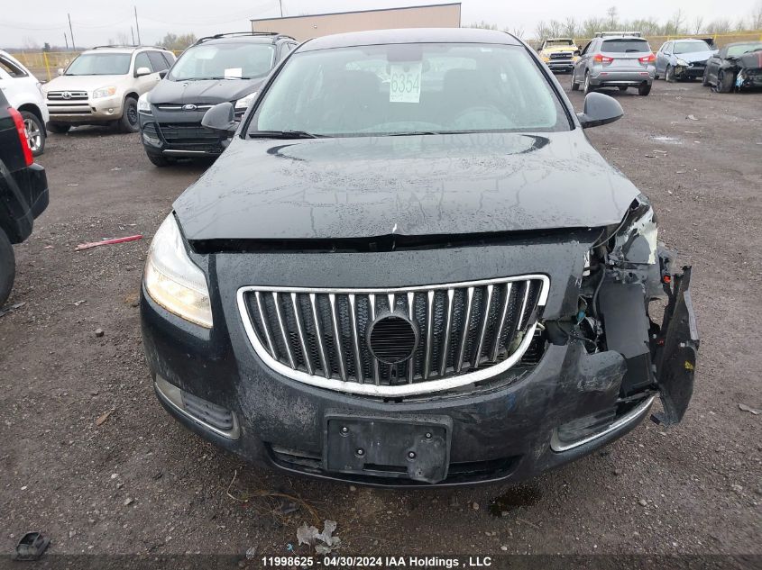 2011 Buick Regal Cxl VIN: W04GN5ECXB1054736 Lot: 11998625