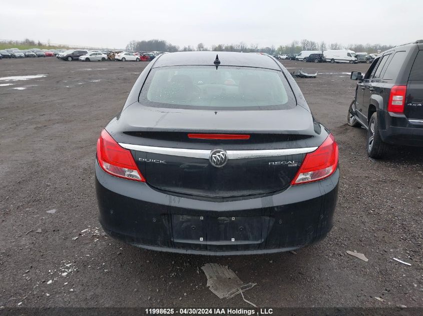 2011 Buick Regal Cxl VIN: W04GN5ECXB1054736 Lot: 11998625