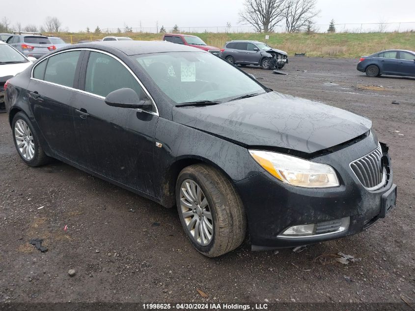 2011 Buick Regal Cxl VIN: W04GN5ECXB1054736 Lot: 11998625