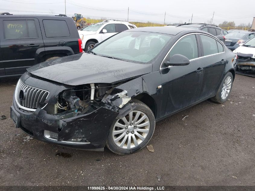 2011 Buick Regal Cxl VIN: W04GN5ECXB1054736 Lot: 11998625