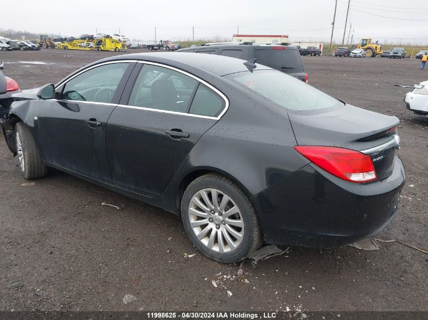 2011 Buick Regal Cxl VIN: W04GN5ECXB1054736 Lot: 11998625