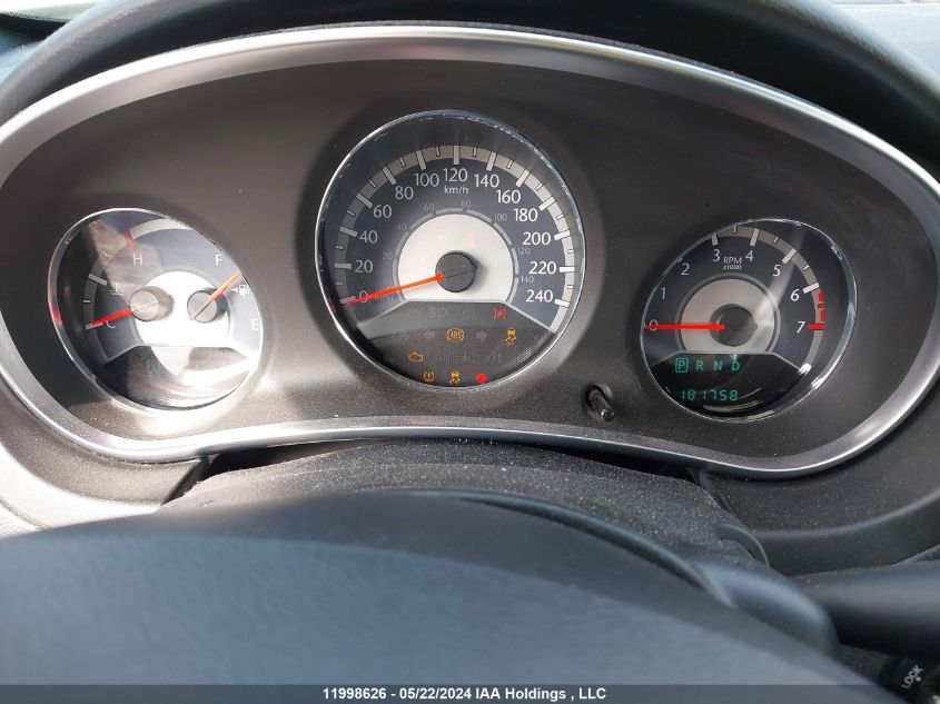 2011 Chrysler 200 VIN: 1C3BC2FG2BN507332 Lot: 11998626