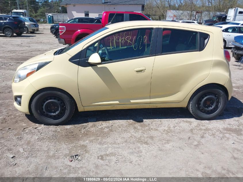 2013 Chevrolet Spark VIN: KL8CD6S94DC564845 Lot: 11998629