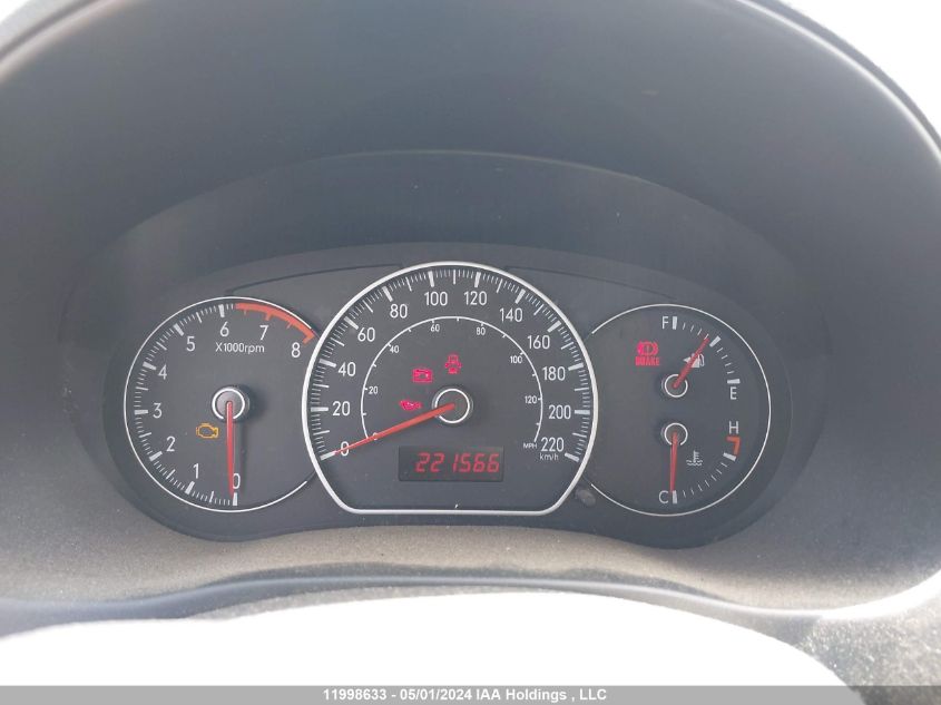 2007 Suzuki Sx4 VIN: JS2YB413475109416 Lot: 11998633