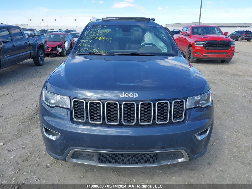 2021 Jeep Grand Cherokee Limited VIN: 1C4RJFBG0MC629294 Lot: 11998636