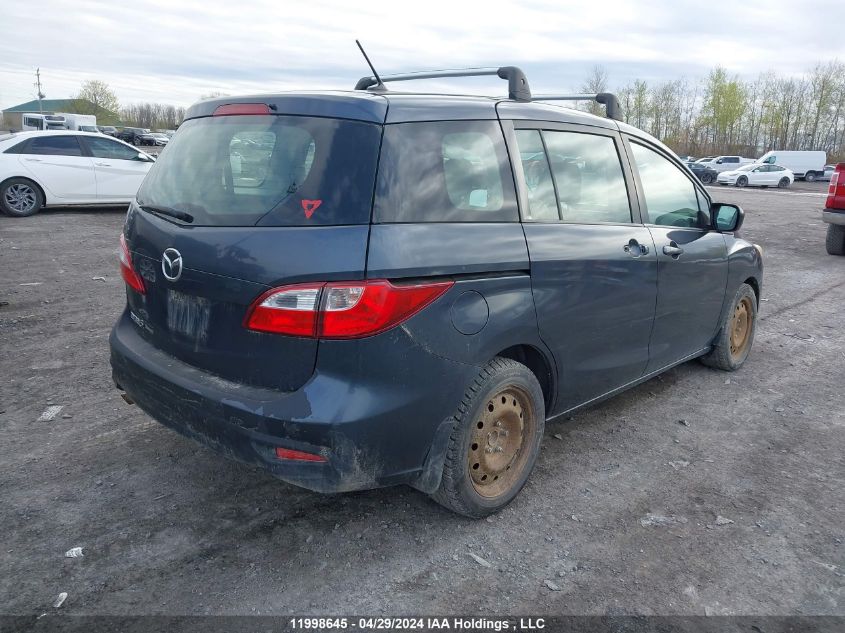 2012 Mazda 5 VIN: JM1CW2CL8C0107279 Lot: 11998645