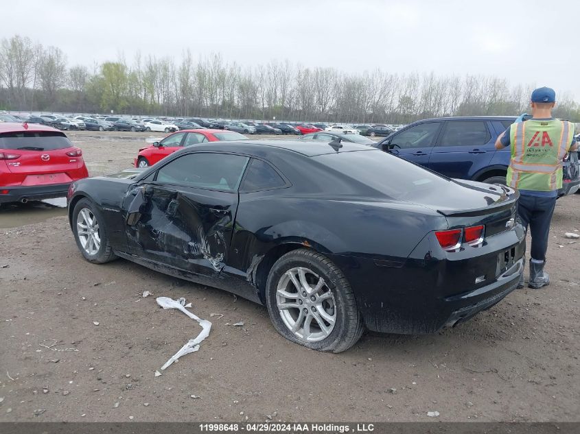 2013 Chevrolet Camaro Lt VIN: 2G1FF1E30D9226903 Lot: 11998648