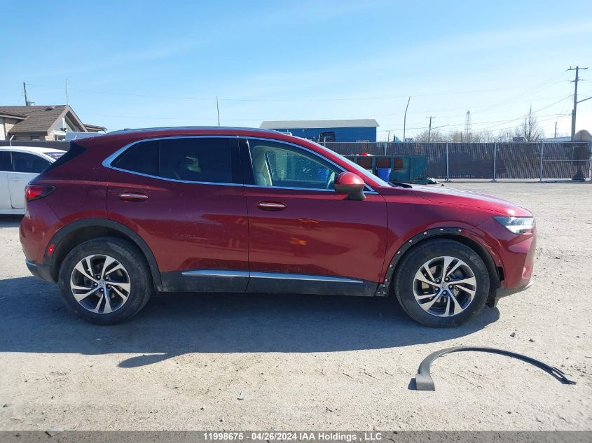 2022 Buick Envision VIN: LRBFZPR48ND019764 Lot: 11998675