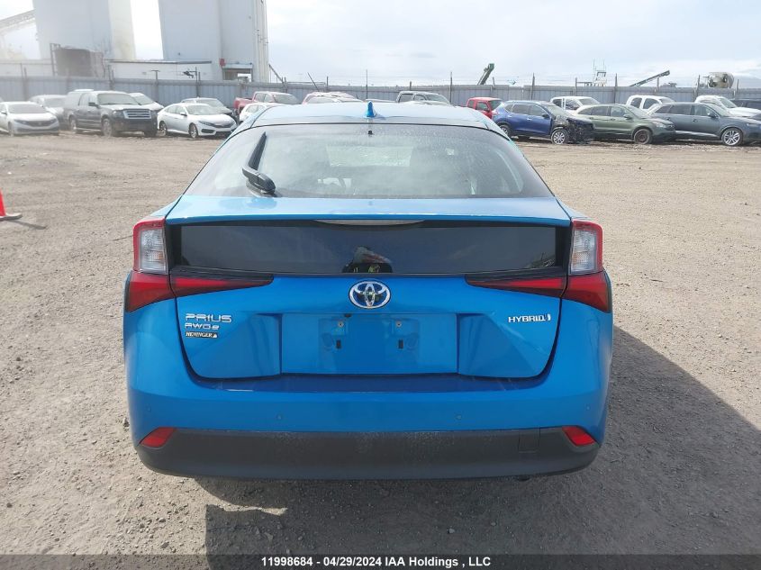 2019 Toyota Prius VIN: JTDL9RFUXK3007153 Lot: 11998684