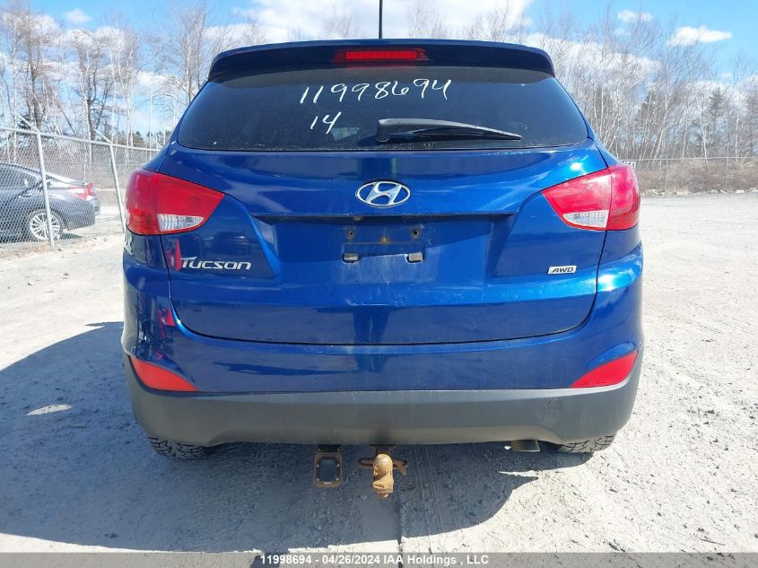 2014 Hyundai Tucson Gls VIN: KM8JUCAG5EU945740 Lot: 11998694