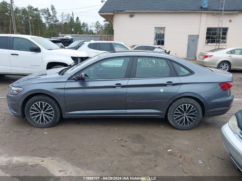 2021 Volkswagen Jetta Sel VIN: 3VWE57BU7MM031388 Lot: 11998707