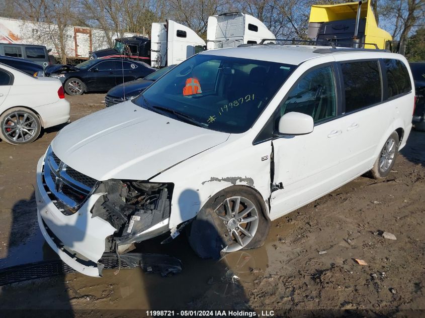 2014 Dodge Grand Caravan Se VIN: 2C4RDGBG3ER305827 Lot: 11998721