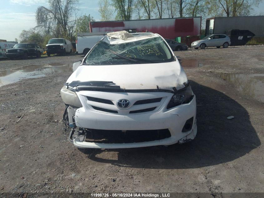 2011 Toyota Corolla S/Le VIN: 2T1BU4EE6BC672646 Lot: 11998726