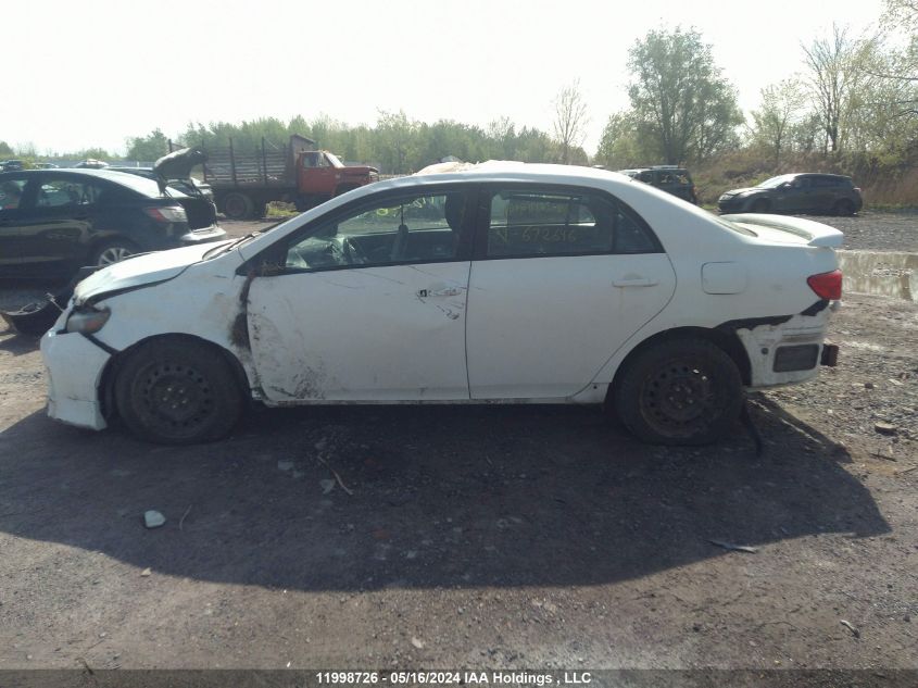 2011 Toyota Corolla S/Le VIN: 2T1BU4EE6BC672646 Lot: 11998726