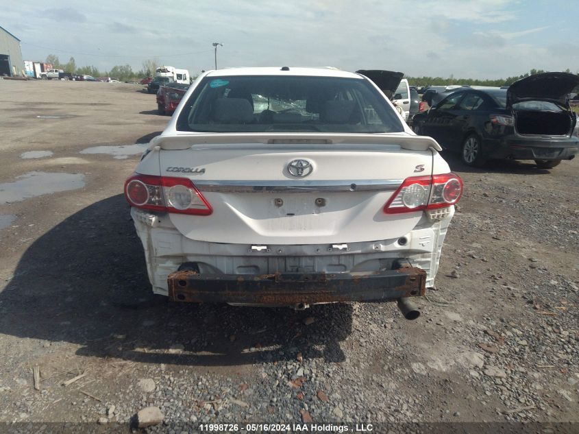 2011 Toyota Corolla S/Le VIN: 2T1BU4EE6BC672646 Lot: 11998726