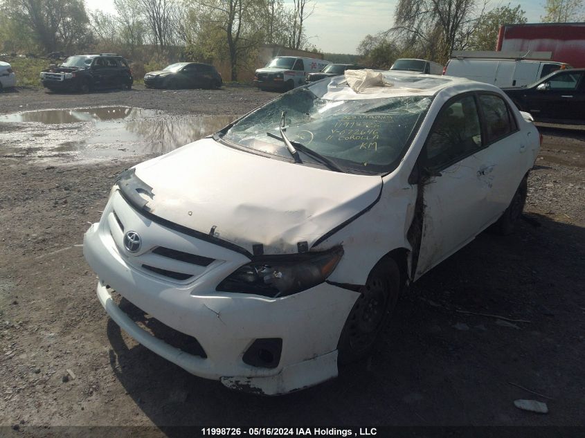 2011 Toyota Corolla S/Le VIN: 2T1BU4EE6BC672646 Lot: 11998726