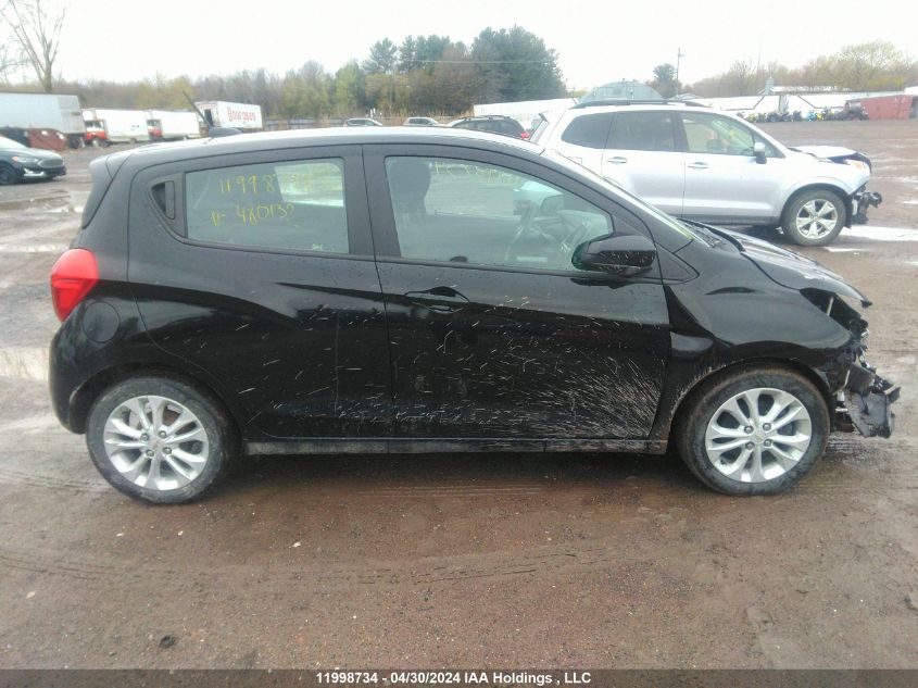 2020 Chevrolet Spark VIN: KL8CD6SA6LC480132 Lot: 11998734