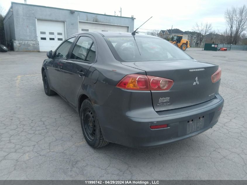 2009 Mitsubishi Lancer De VIN: JA3AU16U39U612710 Lot: 11998742