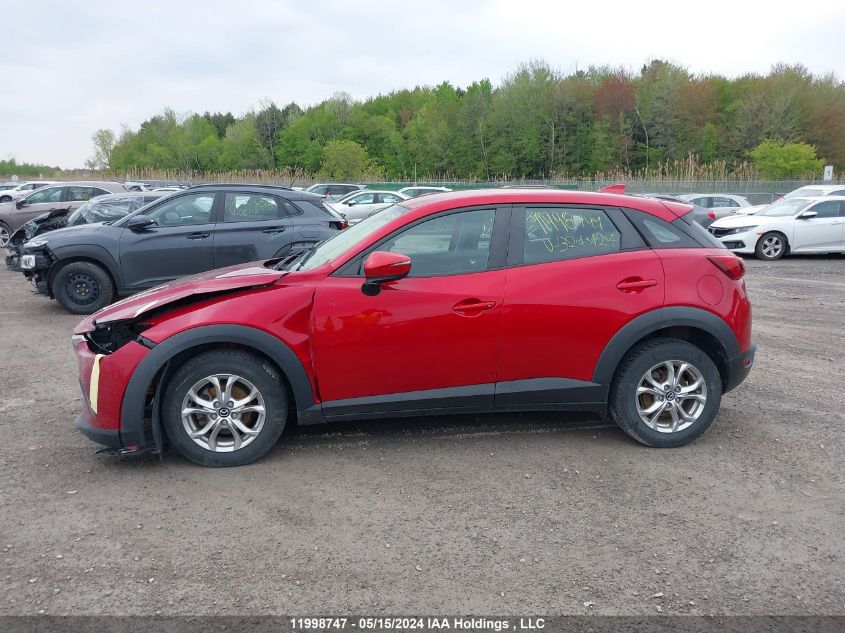 2018 Mazda Cx-3 Touring VIN: JM1DKDC78J0327727 Lot: 11998747