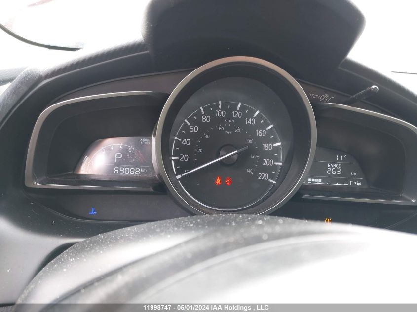 2018 Mazda Cx-3 Touring VIN: JM1DKDC78J0327727 Lot: 11998747