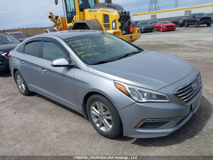 2015 Hyundai Sonata VIN: 5NPE24AF9FH007292 Lot: 11998755