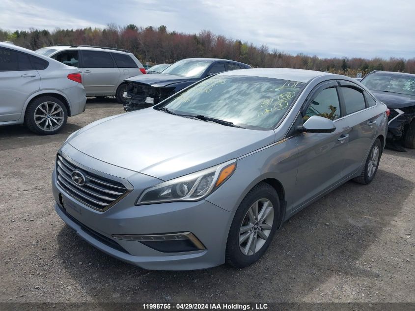 2015 Hyundai Sonata VIN: 5NPE24AF9FH007292 Lot: 11998755