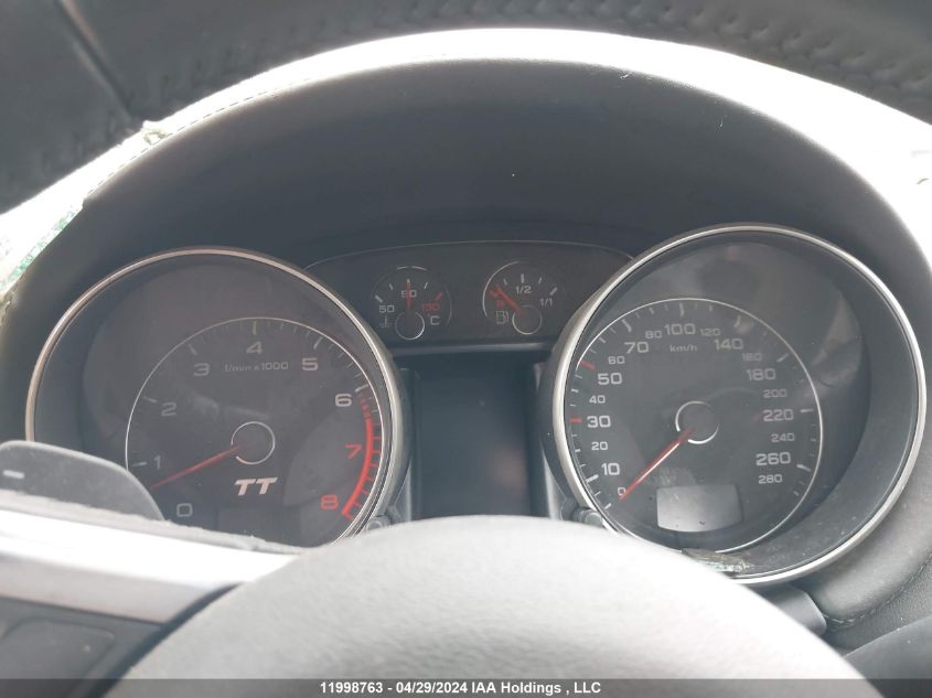 2012 Audi Tt Premium Plus VIN: TRUBFAFK8C1021298 Lot: 11998763