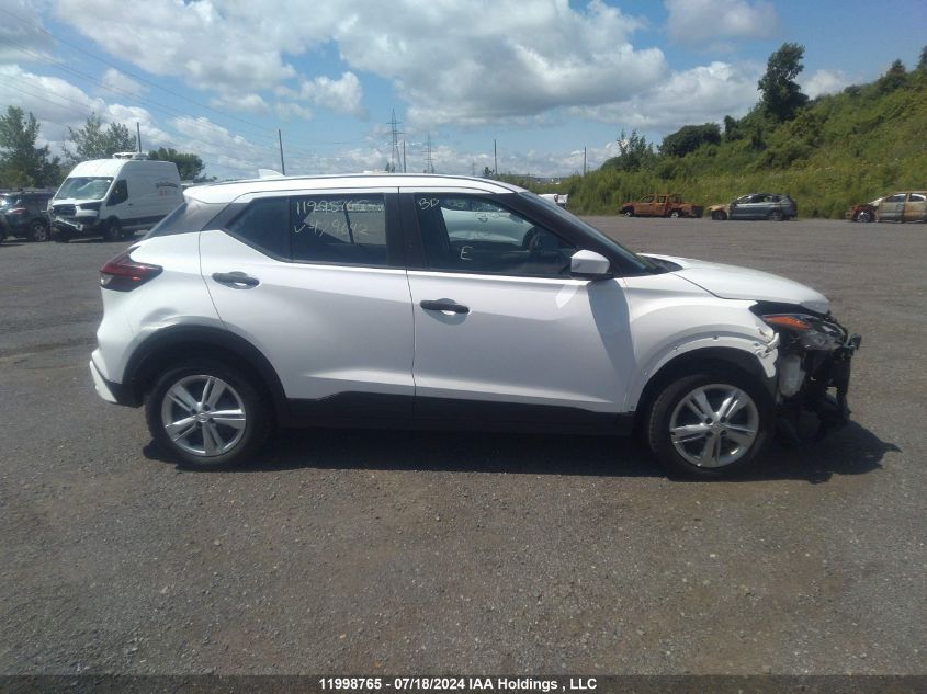 2021 Nissan Kicks S VIN: 3N1CP5BV7ML479642 Lot: 11998765