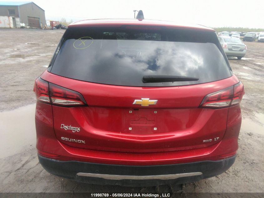 2024 Chevrolet Equinox Lt VIN: 3GNAXUEG9RL101218 Lot: 11998769