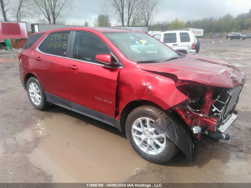 2024 Chevrolet Equinox Lt VIN: 3GNAXUEG9RL101218 Lot: 11998769