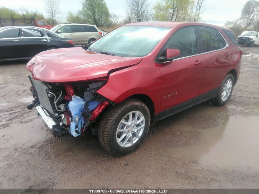 2024 Chevrolet Equinox Lt VIN: 3GNAXUEG9RL101218 Lot: 11998769