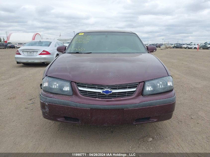 2004 Chevrolet Impala VIN: 2G1WF52E249236376 Lot: 11998771