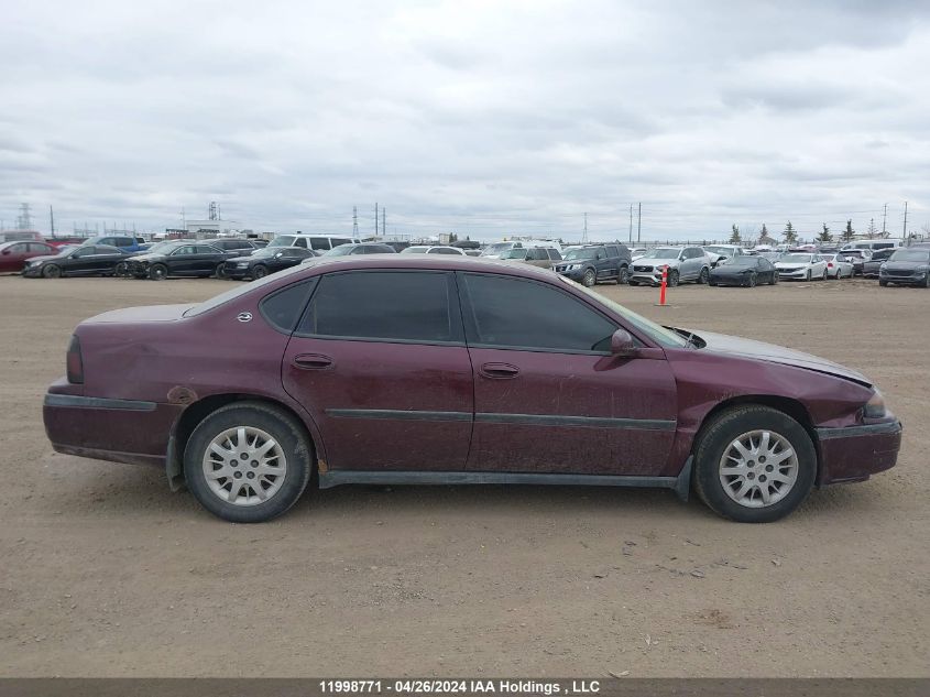 2004 Chevrolet Impala VIN: 2G1WF52E249236376 Lot: 11998771