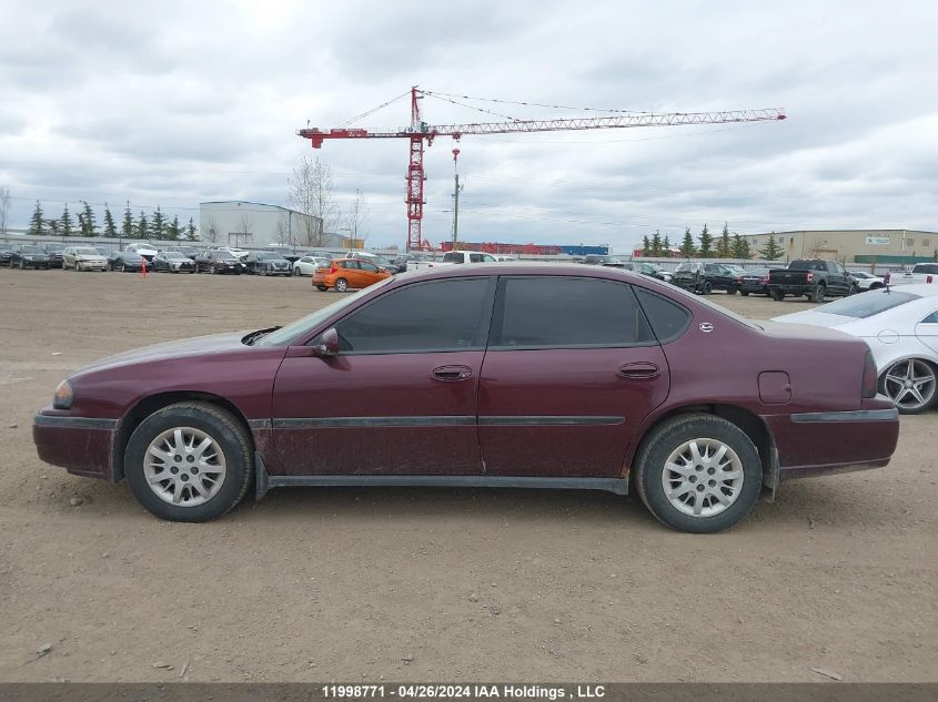 2004 Chevrolet Impala VIN: 2G1WF52E249236376 Lot: 11998771