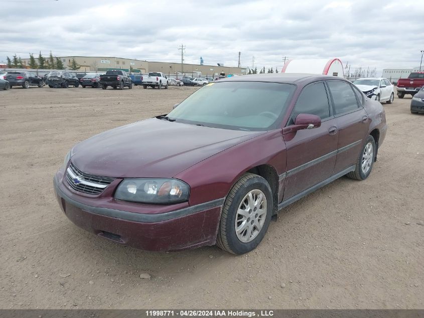 2004 Chevrolet Impala VIN: 2G1WF52E249236376 Lot: 11998771